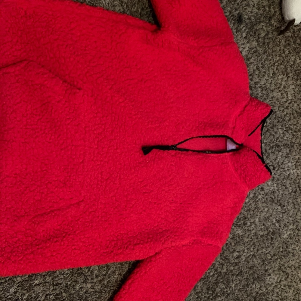 fuzzy pullover jacket - Picture 7 of 7